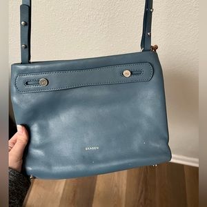 Skagen Blue Leather Purse